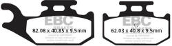 EBC Brakes EBC FA428TT fékbetét szett (1 tárcsához) EBC Brakes Fékrendszer és alkatrészei Fékbetétek, fékpofák és féktárcsák Tárcsafékbetétek