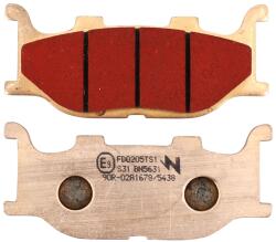 NEWFREN első fékbetét YAMAHA 600 FZ6 N 2004-2008, 600 XJ S DIVERSION 1998-2002, 660 MT-03 2006-2014 (L 94, 5 mm - H 41, 5 mm - vastagság 10 mm) (FD0205TS) (Touring szinterezett) NEWFREN Fékrendszer és alkatré