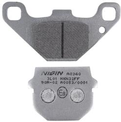 Nissin Fékpofa Peugeot 50 Kisbee első, TKR első, Trekker első - Aprilia 50-125 RS4 hátsó - Derbi 50 Senda DRD Racing 2011+ hátsó - Fantic 50 Caballero hátsó (2P-237NS) (félfém) NISSIN Fékrendszer és alkatrés