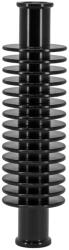 Replay vízhűtő cső - fekete alumínium, hengeres (133x35mm, 17mm-es csőhöz) REPLAY Motoralkatrészek Hűtőrendszer és vízpumpák Hűtőcsövek, bilincsek és csatlakozók