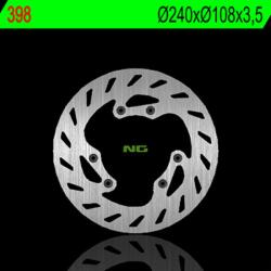 NG Brake Disc NG FÉKEK Fix Fék Tárcsa - 398 NG Brake Disc Fékrendszer és alkatrészei Fékbetétek, fékpofák és féktárcsák Féktárcsák