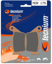 TECNIUM Racing MX/ATV Fémszinter fékbetétek - MOR175 TECNIUM Fékrendszer és alkatrészei Fékbetétek, fékpofák és féktárcsák Tárcsafékbetétek