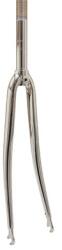 SELECTION P2R (Vélo) P2R országúti kerékpár villa 700C, acél, krómozott, ívelt, menetes nyakkal Ø 1"-22, 2 mm belső SELECTION P2R (Vélo) Egyéb járművek Kerékpározás Kerékpár-alkatrészek Kerékpárvillák és villaalkatrészek 