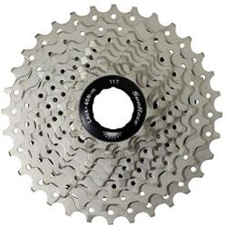 SUNRACE RS1 10 sebességes kazetta 11-32 Shimano-hoz (országúti kerékpár) (szint: 105) metál ezüst (dobozban) (11-12-13-15-17-19-21-24-28-32) SUNRACE Egyéb járművek Kerékpározás Kerékpár-alkatrészek Kazetták, 