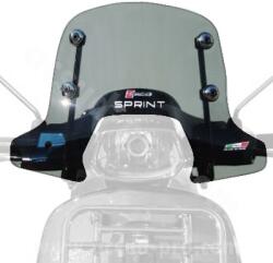 Faco Sport szélvédő füstszínű Vespa Sprint 2014 (króm szerelőkészlettel) Faco Váz, idomok és járműkiegészítők Szélvédők és tartozékaik Szélvédők Motorkerékpár- és robogószélvédők