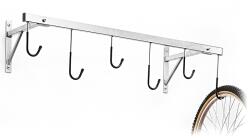 Officine Parolin Fali kerékpártartó 6 kerékpárhoz (126x45 cm) OFFICINE PAROLIN Egyéb járművek Kerékpározás Kerékpár-szerviz és tárolás Kerékpártárolók és parkolóállványok