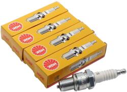 NGK Gyújtógyertya készlet 4x NGK B9ES hosszú menettel Minarelli, Piaggio, Yamaha, MBK, Peugeot, Malaguti, Aprilia, Beta robogókhoz NGK Elektromos alkatrészek Gyújtásrendszer Gyújtógyertyák és gyújtótrafók