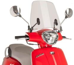 Puig Urban szélvédő Kymco Like 125 17-18 (C/füstszínű) Puig Váz, idomok és járműkiegészítők Szélvédők és tartozékaik Szélvédők Motorkerékpár- és robogószélvédők