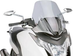 Puig Robogó szélvédő Puig V-Tech Sport füst - Honda Integra NC700, NC750 Puig Váz, idomok és járműkiegészítők Szélvédők és tartozékaik Szélvédők Motorkerékpár- és robogószélvédők