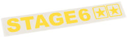 Stage6 Matricakészlet Stage6 110x33mm sárga Stage6 Váz, idomok és járműkiegészítők Matricák és járműdekoráció Egyéb matricák és dekorációs elemek