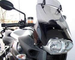 MRA MRA-Vario túraszélvédő BMW K1200R, füstszürke MRA Váz, idomok és járműkiegészítők Szélvédők és tartozékaik Szélvédők Motorkerékpár- és robogószélvédők