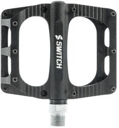 SWITCH BMX Freeride alumínium platform pedál, CNC, fekete, 9/16 menettel, tüskékkel (pár), 110x100 mm SWITCH Egyéb járművek Kerékpározás Kerékpár-alkatrészek Kerékpár-pedálok