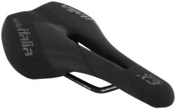 Selle Italia X3 Boost nyereg, fekete, Flow, mangán sín, 250x145 mm (tasakban) SELLE ITALIA Egyéb járművek Kerékpározás Kerékpár-alkatrészek Kerékpárnyergek