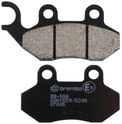 BREMBO fékbetét SYM 125 Symphony 2009+ első, 125 Fiddle III 2014-2017 első, Peugeot 50-125-150 Tweet 2010+ első, 125-200 LXR 2010+ első (robogó, karbon-kerámia) - 07005 BREMBO Fékrendszer és alkatrészei Fékb