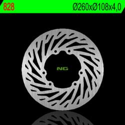 NG Brake Disc NG BRAKES Fix Féknyereg - 828 NG Brake Disc Fékrendszer és alkatrészei Fékbetétek, fékpofák és féktárcsák Féktárcsák