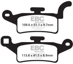 EBC Brakes EBC SFAC492 robogó fékbetét karbon (1 tárcsához, garnitúra) EBC Brakes Fékrendszer és alkatrészei Fékbetétek, fékpofák és féktárcsák Tárcsafékbetétek
