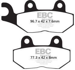 EBC Brakes EBC FA214 fékbetét szett (1 tárcsához) EBC Brakes Fékrendszer és alkatrészei Fékbetétek, fékpofák és féktárcsák Tárcsafékbetétek