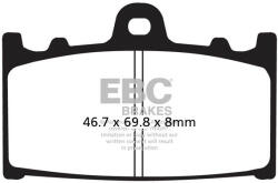 EBC Brakes EBC EPFA158HH Extreme Pro fékbetét szett (1 tárcsához) EBC Brakes Fékrendszer és alkatrészei Fékbetétek, fékpofák és féktárcsák Tárcsafékbetétek