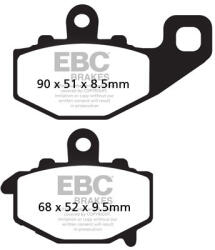 EBC Brakes EBC FA192HH erősített fékbetét (1 tárcsához) EBC Brakes Fékrendszer és alkatrészei Fékbetétek, fékpofák és féktárcsák Tárcsafékbetétek