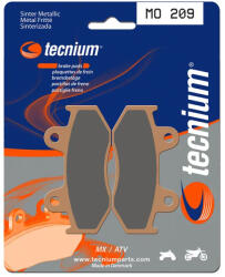 TECNIUM MX/ATV Sinterált Fém Fékbetétek - MO209 TECNIUM Fékrendszer és alkatrészei Fékbetétek, fékpofák és féktárcsák Tárcsafékbetétek