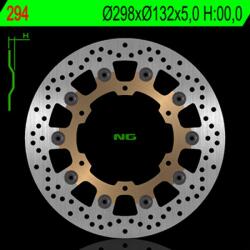 NG Brake Disc NG FÉKEK Úszó - 294 NG Brake Disc Fékrendszer és alkatrészei Fékbetétek, fékpofák és féktárcsák Féktárcsák