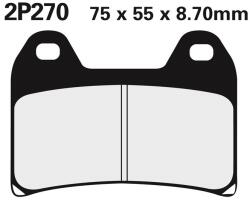 Nissin utcai/terepjáró szinterelt fékbetétek - 2P-270ST NISSIN Fékrendszer és alkatrészei Fékbetétek, fékpofák és féktárcsák Tárcsafékbetétek