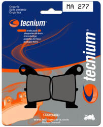 TECNIUM Street Organikus Fékbetétek - MA277 TECNIUM Fékrendszer és alkatrészei Fékbetétek, fékpofák és féktárcsák Tárcsafékbetétek