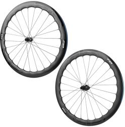 FIR FC 50 PRO Centerlock karbon tárcsafékes gravel/országúti kerékszett 700C, fekete, SRAM XDR 12 sebességes kazettához, átütőtengely 12-100 és 12-142 mm, 46-50 mm magas profil (pár), tubeless ready FIR E