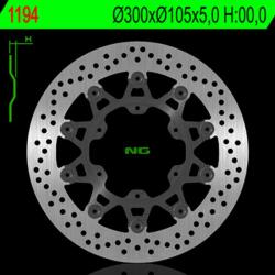 NG Brake Disc NG BRAKES Úszó - 1194 NG Brake Disc Fékrendszer és alkatrészei Fékbetétek, fékpofák és féktárcsák Féktárcsák
