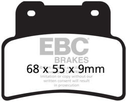 EBC Brakes EBC FA432 fékbetét szett (1 tárcsához) EBC Brakes Fékrendszer és alkatrészei Fékbetétek, fékpofák és féktárcsák Tárcsafékbetétek