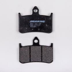 Braking 756SM1 fékbetét, fél-fém Braking Fékrendszer és alkatrészei Fékbetétek, fékpofák és féktárcsák Tárcsafékbetétek