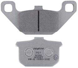 Nissin fékbetét Kawasaki 400-500 EN első, 550-600-750-900-1000-1100 GPZ első-hátsó, 750-800-1500 VN első, 600-750-1100-1300 Z első-hátsó (2P-241NS) (félig fém) NISSIN Fékrendszer és alkatrészei Fékbetétek, f