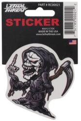 Lethal Threat REAPER FINGER matrica (7x11cm) (RC00021) LETHAL THREAT Váz, idomok és járműkiegészítők Matricák és járműdekoráció Egyéb matricák és dekorációs elemek