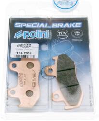 Polini szinter fékbetét - Honda NES SES PES / PS SH CH 125/150 4T Polini Fékrendszer és alkatrészei Fékbetétek, fékpofák és féktárcsák Tárcsafékbetétek