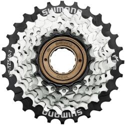 SHIMANO 7 sebességes szabadonfutó, 14-28, fekete-ezüst SHIMANO Egyéb járművek Kerékpározás Kerékpár-alkatrészek Kazetták, szabadonfutók és fogaskerekek Kerékpár-szabadonfutók