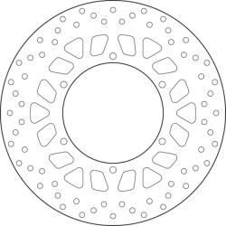 BREMBO Oro Fix féktárcsa - 68B407L1 BREMBO Fékrendszer és alkatrészei Fékbetétek, fékpofák és féktárcsák Féktárcsák
