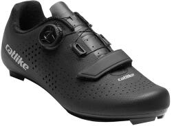  CATLIKE KOMPACT'O R országúti kerékpáros cipő, fekete, 45-ös méret, mikrometrikus ATOP-csattal, Velcro, Look/Shimano kompatibilis (pár) Egyéb járművek Kerékpározás Kerékpáros ruházat Kerékpáros cipők