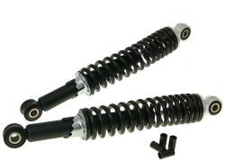 RIVELLO 300mm fekete lengéscsillapító szett, Simson Schwalbe KR 51/F, Foodgear, Handgear RIVELLO Futómű és rugózás Hátsó rugózás Lengéscsillapítók