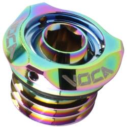 Voca Racing VOCA EVO V2 Olajbetöltő kupak Minarelli 50 AM6, Rieju 50 MRT, SMX, Yamaha 50 TZR, DTR, Peugeot 50 XPS, XR6, Beta 50 RR, Sherco 50 SM-R, SE-R alumínium CNC neo-króm Voca Racing Motoralkatrészek Motorbl