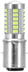 Replay LED izzó 12V 12W BA20d foglalattal, 5000-6000K, extra fehér fény, SMD (fényszóróhoz, 1 db) REPLAY Elektromos alkatrészek Világítás és fényjelzés Izzók Fényszóróizzók BA20d kétizzószálas mopedizzók