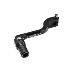 Krm Pro Ride váltókar Derbi 50 Senda, GPR-Gilera 50 SMT, RCR-hez, CNC alumínium, fekete, összecsukható KRM PRO RIDE Hajtás és erőátvitel Sebességváltó és végáttétel Váltókarok