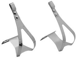 ZEFAL Toe Clip országúti kerékpárhoz, acél, klasszikus, L-XL méret, pántokhoz (pár) ZEFAL Egyéb járművek Kerékpározás Kerékpár-alkatrészek Kerékpár-pedálok