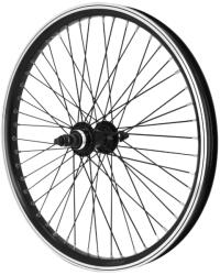 VELOX BMX 20" hátsó kerék flip-flop aggyal, alumínium, fekete, 48 küllős, 3/8" tengely VELOX Egyéb járművek Kerékpározás Kerékpár-alkatrészek Kerékpárkerekek és kerékalkatrészek Komplett kerékpárkerekek és 
