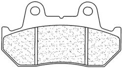 CL BRAKES utcai szintermetál fékbetétek - 2382A3+ CL BRAKES Fékrendszer és alkatrészei Fékbetétek, fékpofák és féktárcsák Tárcsafékbetétek