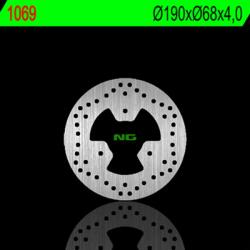 NG Brake Disc NG BRAKES Fix Féknyereg - 1069 NG Brake Disc Fékrendszer és alkatrészei Fékbetétek, fékpofák és féktárcsák Féktárcsák