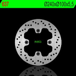 NG Brake Disc NG FÉKEK Fix Fék Tárcsa - 637 NG Brake Disc Fékrendszer és alkatrészei Fékbetétek, fékpofák és féktárcsák Féktárcsák