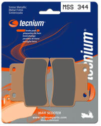 TECNIUM Maxi Robogó Szintermetál Fékbetétek - MSS344 TECNIUM Fékrendszer és alkatrészei Fékbetétek, fékpofák és féktárcsák Tárcsafékbetétek