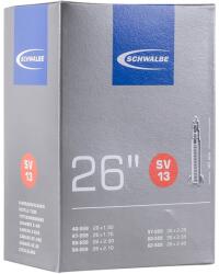 SCHWALBE (Vélo) SCHWALBE SV13 26 x 1.50-2.50 kerékpár belső gumi Presta szeleppel, alumínium SCHWALBE (Vélo) Egyéb járművek Kerékpározás Kerékpár-alkatrészek Kerékpárkerekek és kerékalkatrészek Kerékpár-belső gumik