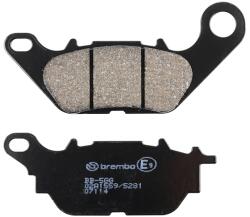 BREMBO 07114CC hátsó fékbetét Yamaha 125 N-MAX 2015-2019 (szén-kerámia, robogóhoz) BREMBO Fékrendszer és alkatrészei Fékbetétek, fékpofák és féktárcsák Tárcsafékbetétek