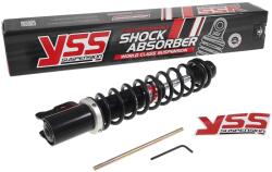 YSS PRO-X 240mm első lengéscsillapító, fekete rugó, állítható, Piaggio Hexagon 125-250, Vespa GT, GTS, GTV 125-300 robogóhoz YSS Futómű és rugózás Hátsó rugózás Lengéscsillapítók